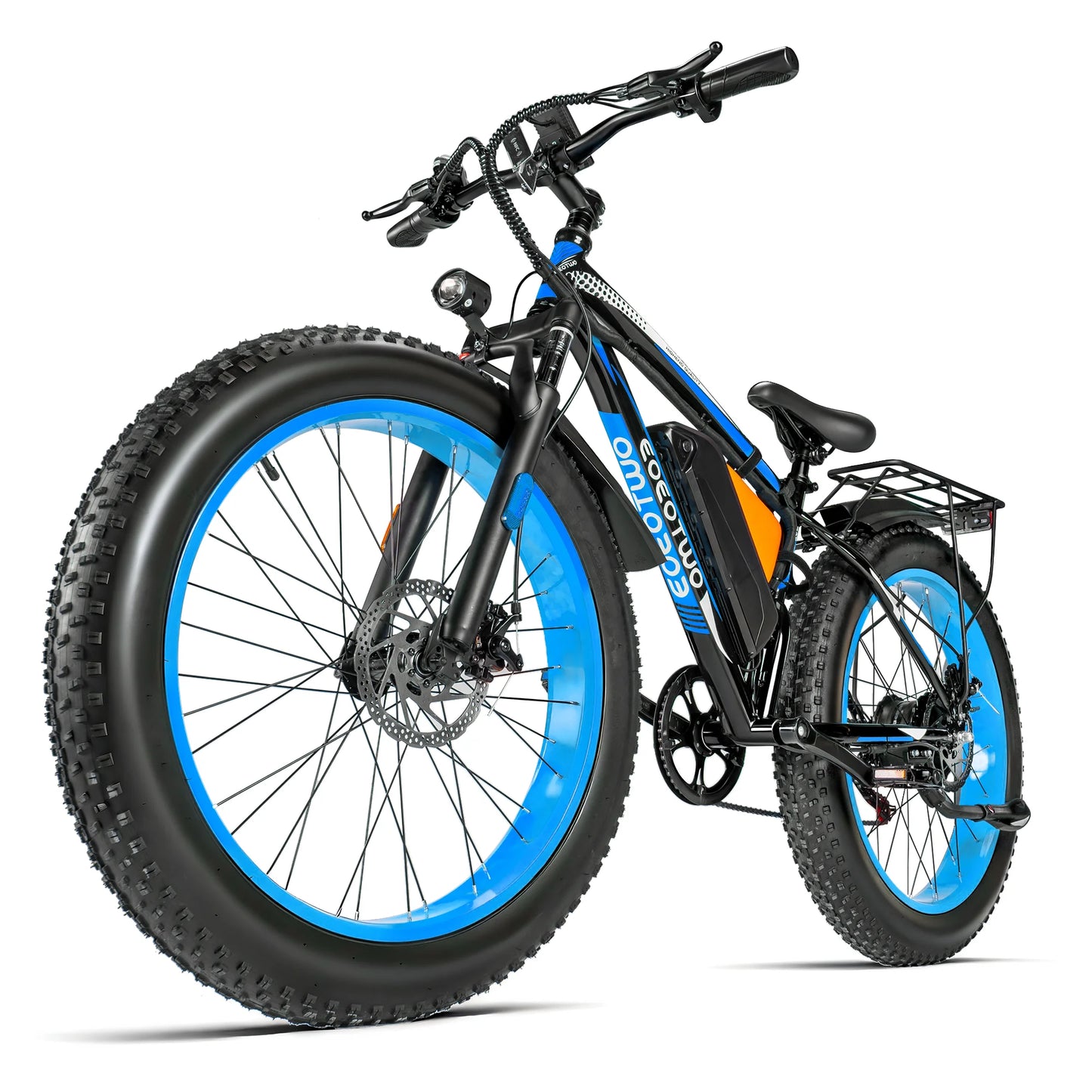 EOEOTWO 1500W Fat Tire Electric Bike 70 Mile Range