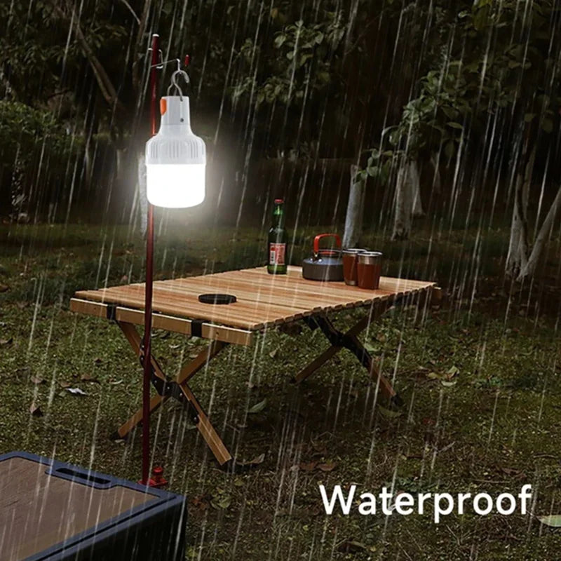 Outdoor USB Rechargeable LED Lantern 60W Emergency Light