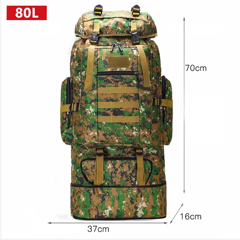 Mountaineering Backpack For Hiking And Outdoor Travel