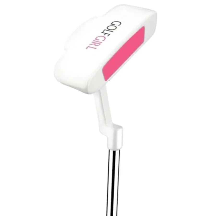 Ladies Golf Clubs Set with Cart Bag for Women, All Graphite Shafts, Left-Handed, Black and Pink, Lightweight and Forgiving Desi