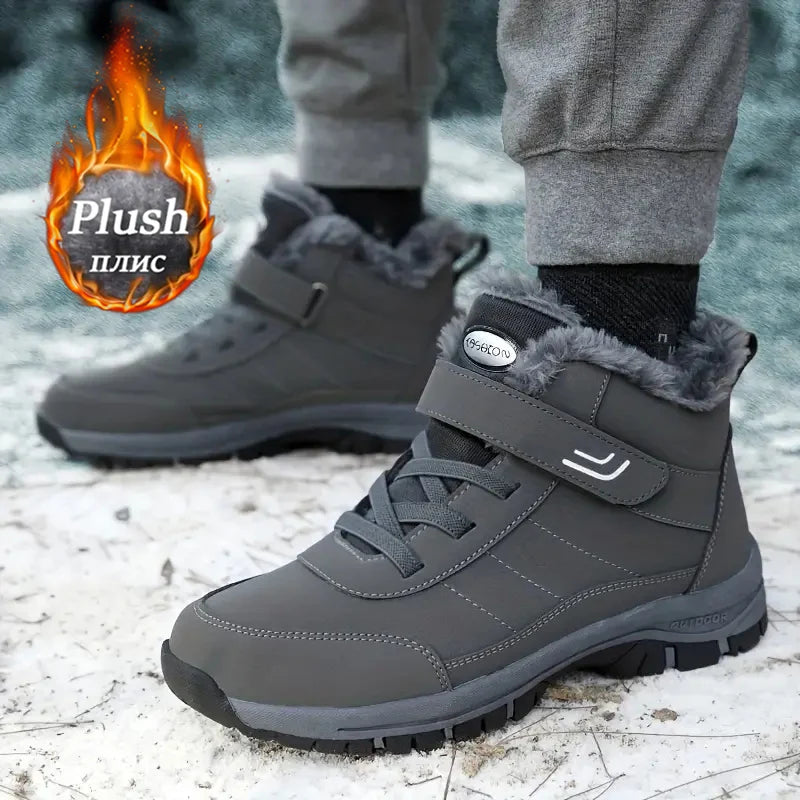 Women Plush Lined Winter Snow Boots For Cold Weather Walking