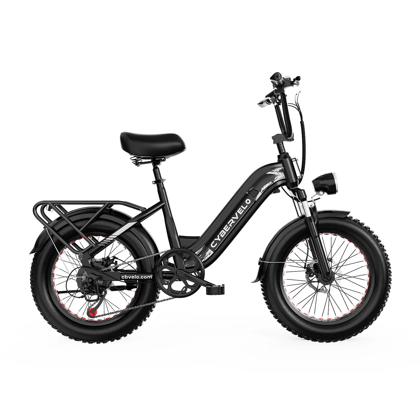 CYBERVELO Step-Thru Electric Bike EK12 1500W 80 Miles