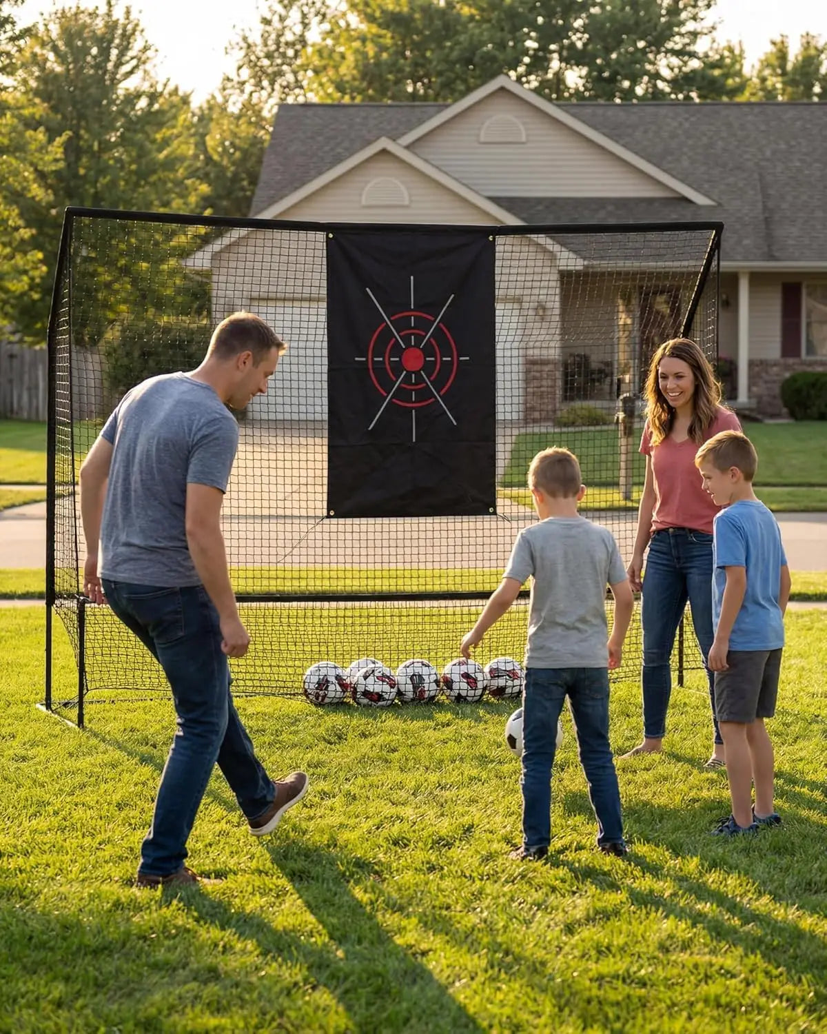 HiMISS Golf Practice Net Indoor Outdoor Heavy Duty Training Kit