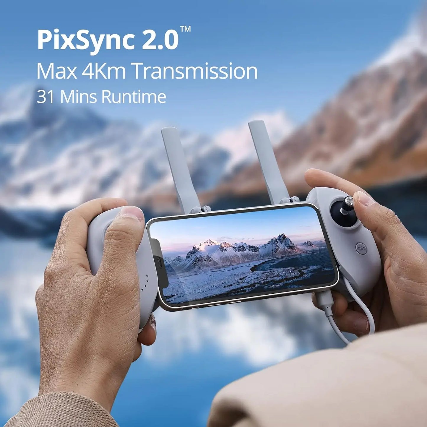 Potensic Atom SE 4K Drone With GPS Gimbal Auto Return
