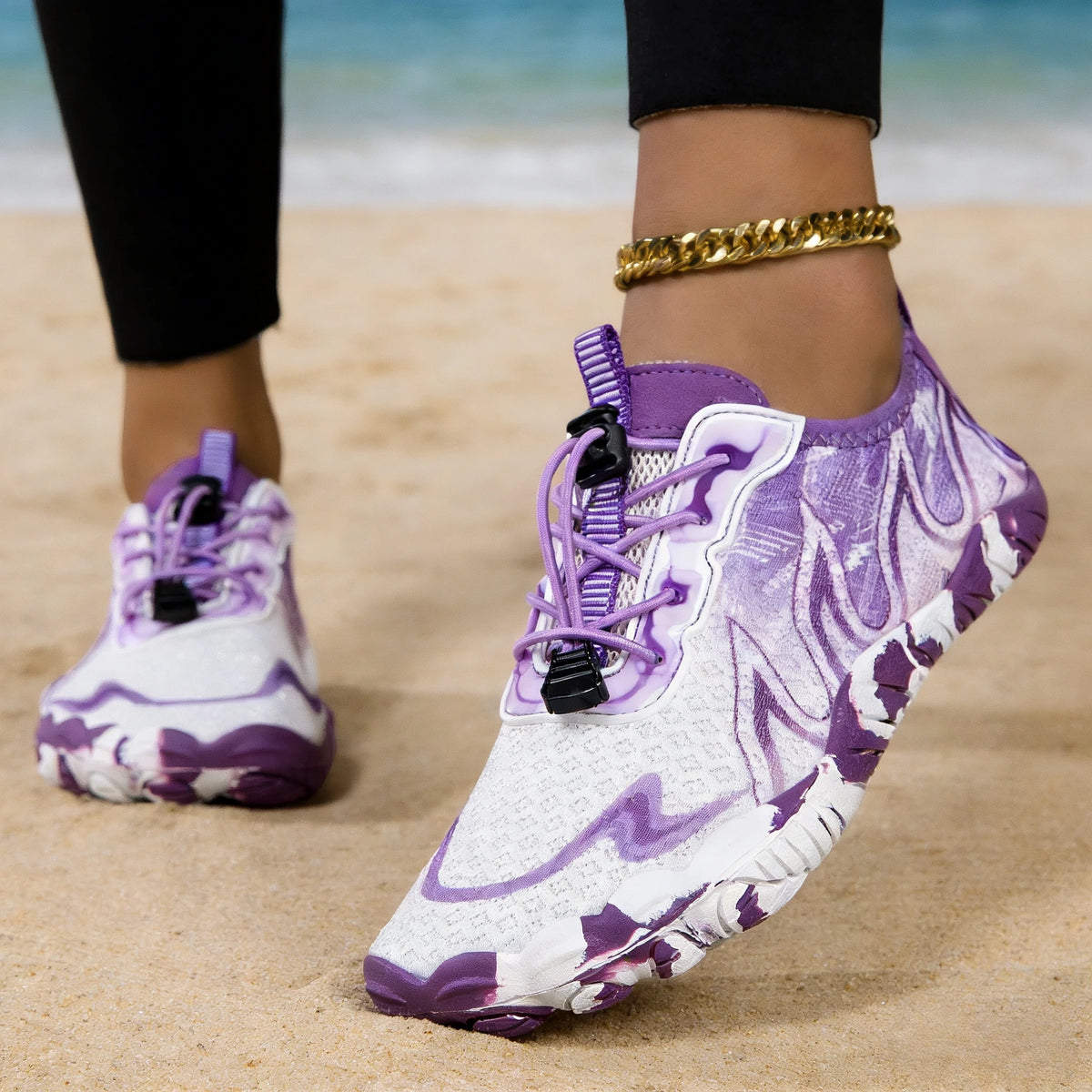 Quick Dry Barefoot Water Shoes for Beach Swimming and Surfing