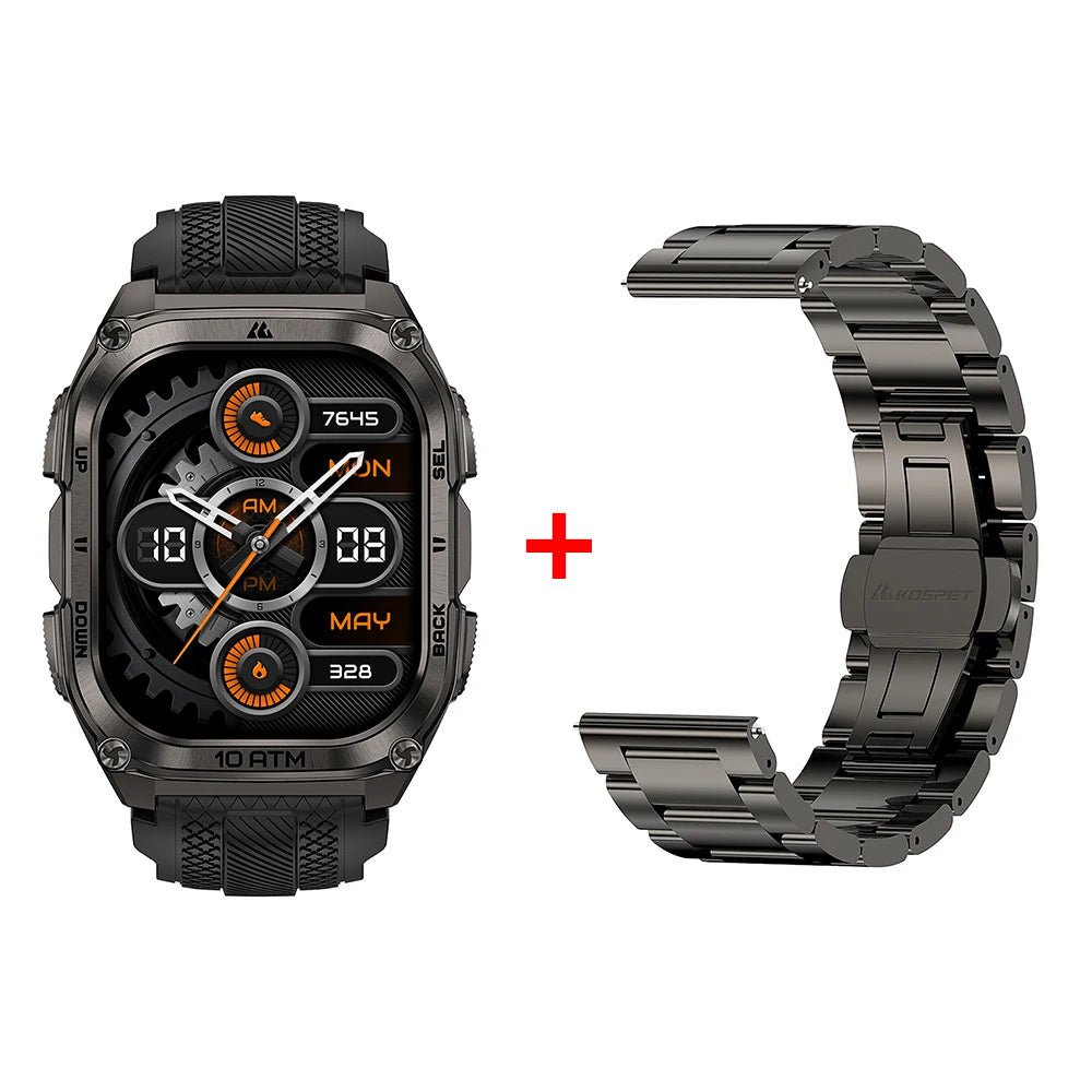 KOSPET Tank M4 Smart Watch GPS Offline Maps 10 ATM
