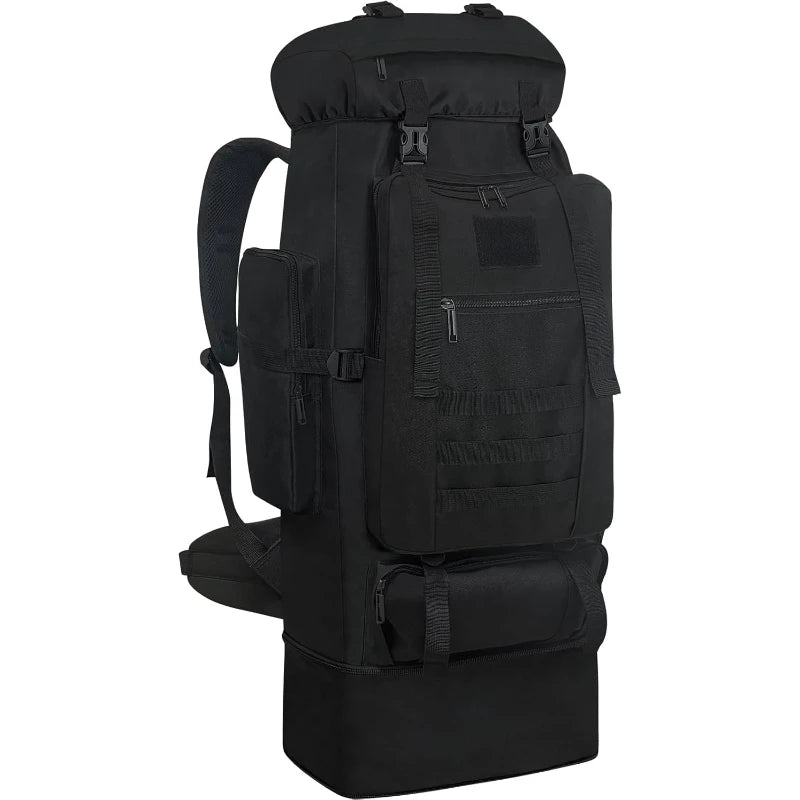 Waterproof Nylon Adjustable Hiking Backpack For Camping Travel Outdoors