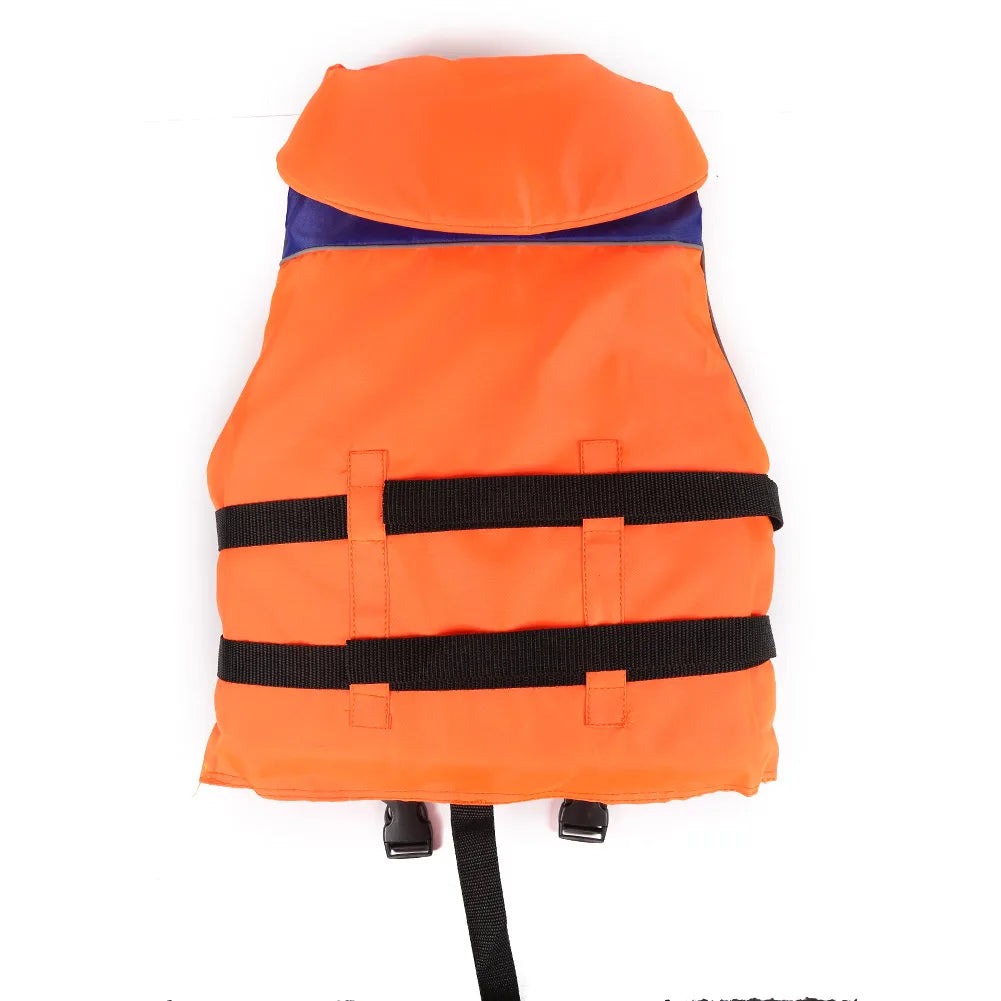 Shunmaii Kids Life Jacket With Whistle Adjustable For Water Sports