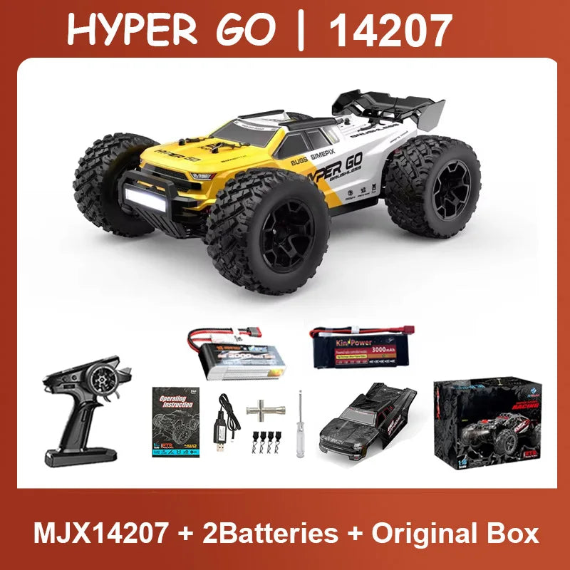Jyscend Hyper Go MJX RC Car Brushless Remote Control 4WD