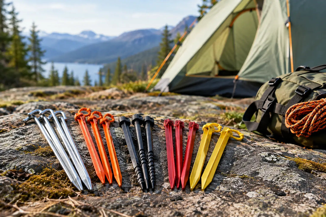 How to Choose Tent Stakes for Every Campsite