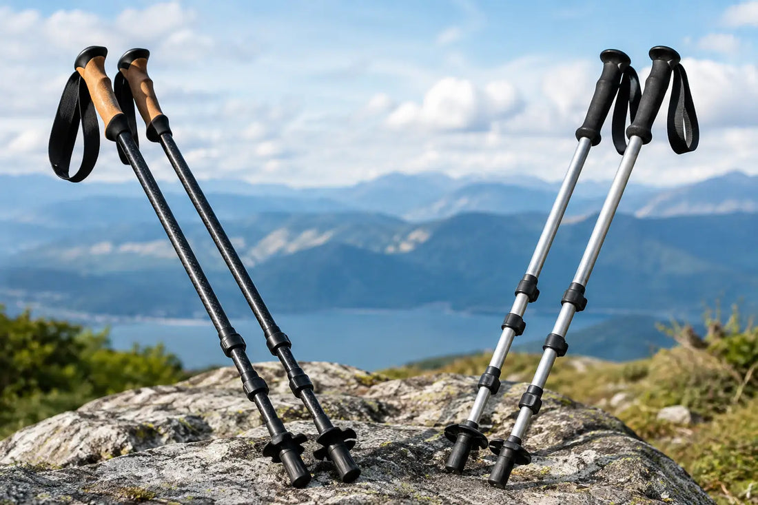 Carbon vs Aluminum Trekking Poles - Which Is Best?