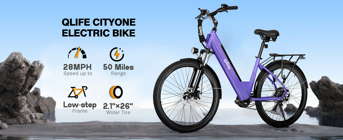 Manufacturer CITYONE 2.0 feature summary with 1000W peak motor and 499Wh battery