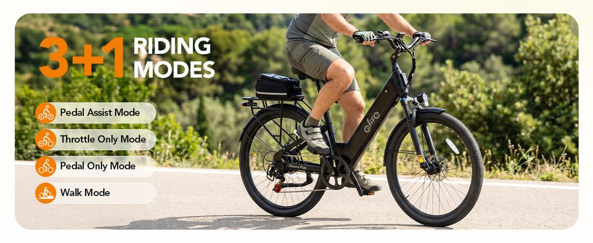 Manufacturer graphic of CITYONE PLUS disc brakes