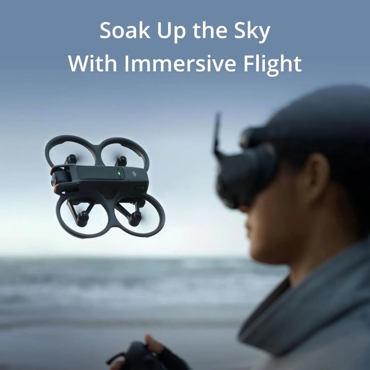 DJI Avata 2 FPV Camera Drone Featuring Immersive Flight