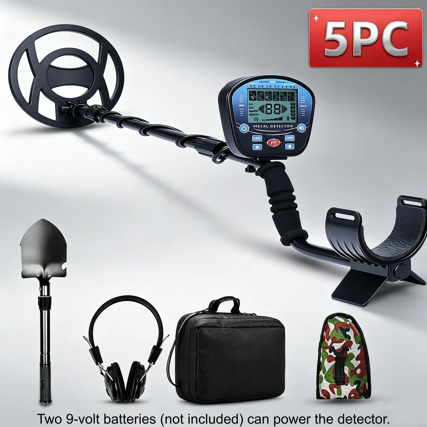 Professional Underground Metal Detector Multi Mode Treasure Finder