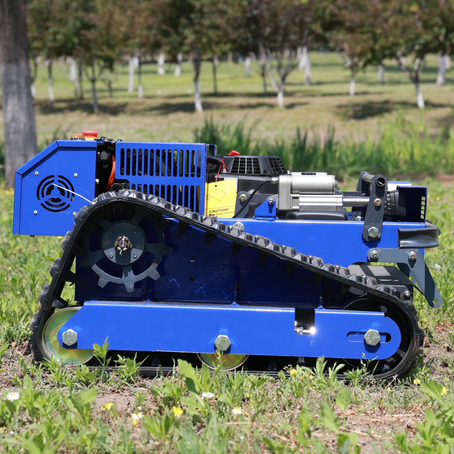 AIWEIYA Slope Mower Remote Controlled Tracked Robotic Lawn Mower