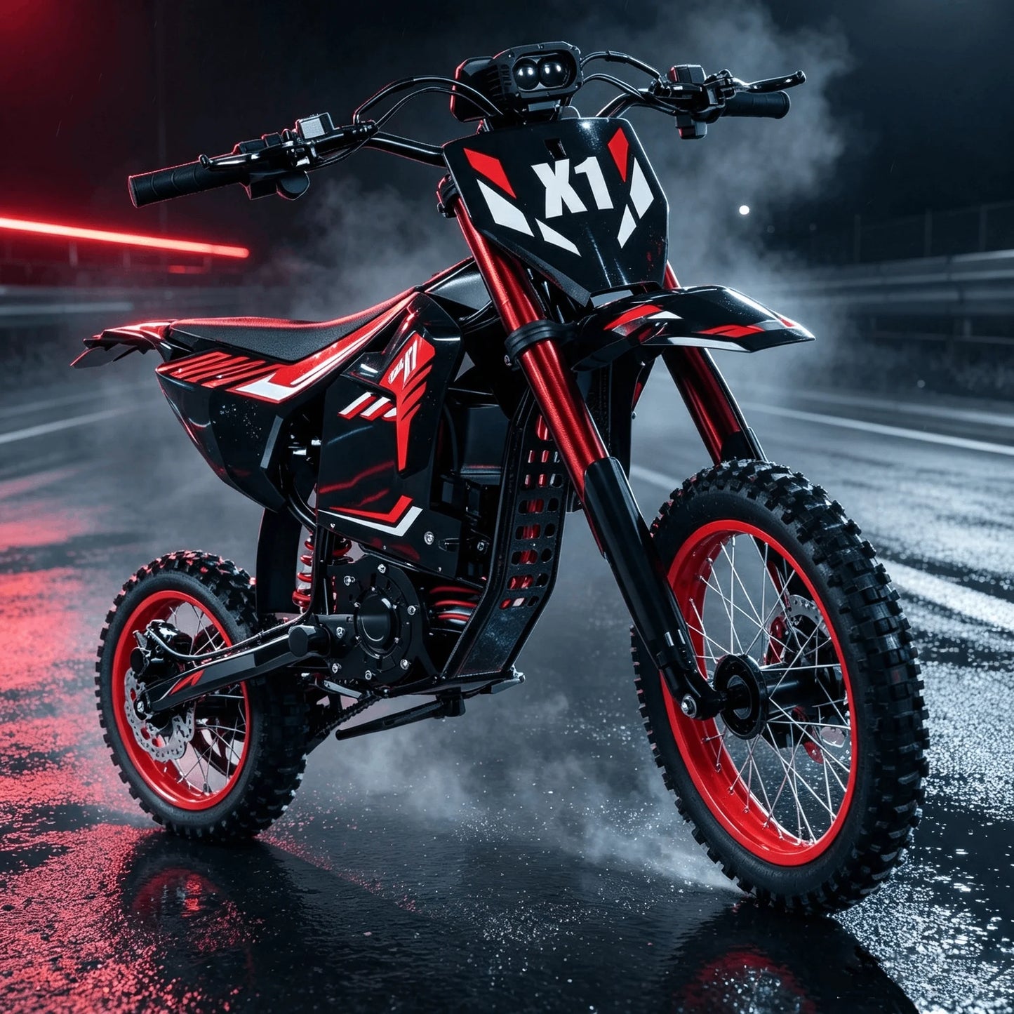 Tolife 1200W Electric Dirt Bike 48V Off Road Motorcycle
