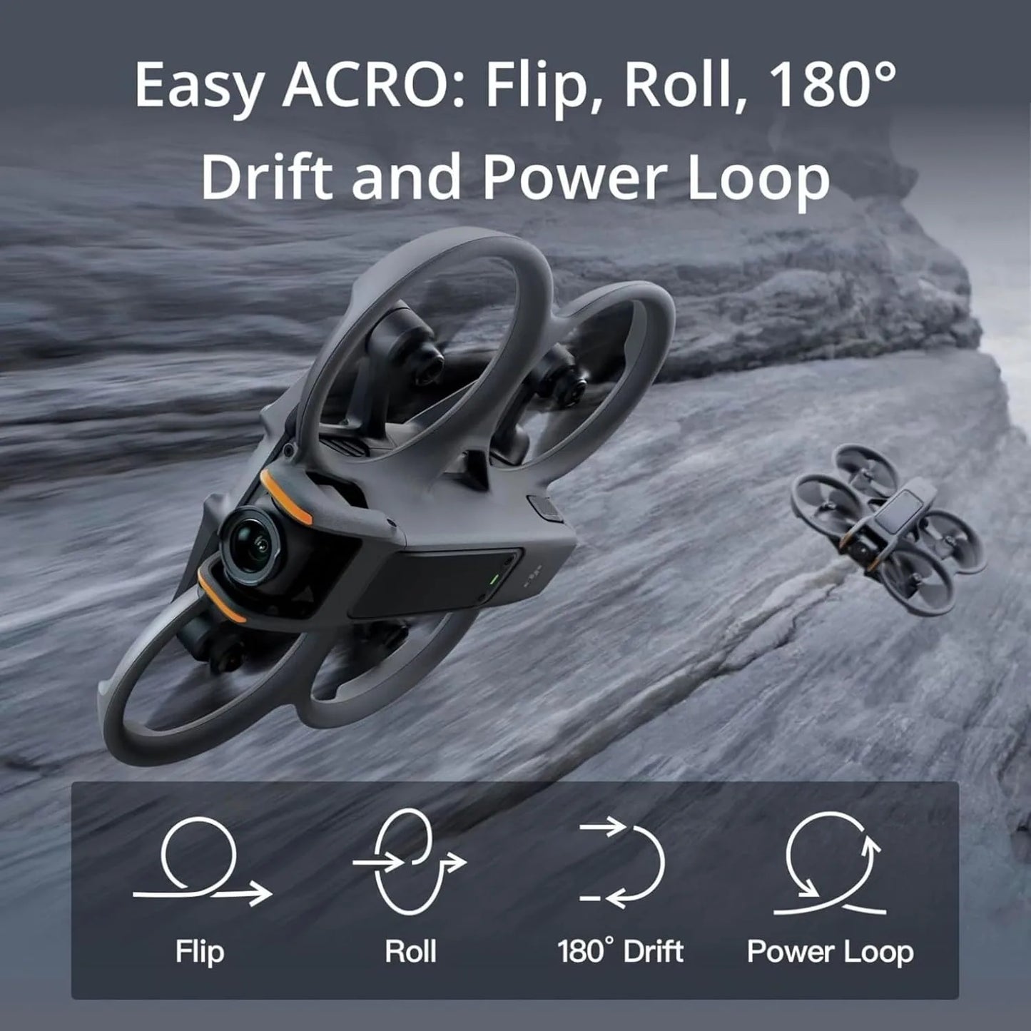 DJI Avata 2 FPV Camera Drone Featuring Immersive Flight