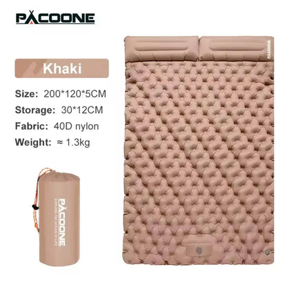 Foldable Outdoor Camping Inflatable Mattress For Indoor And Outdoor Use