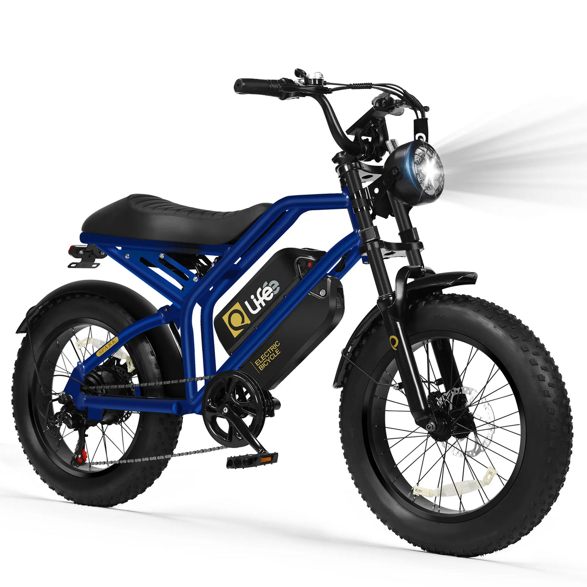 Qlife SPARK DUAL electric bike in Blue