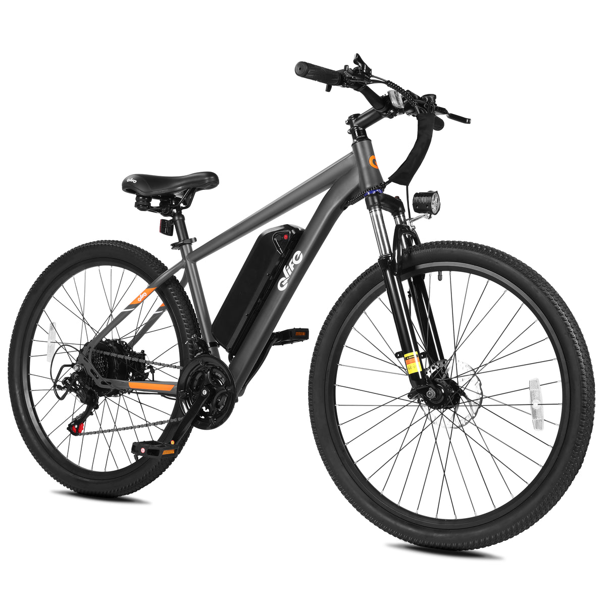 Gray Qlife RACER electric mountain bike