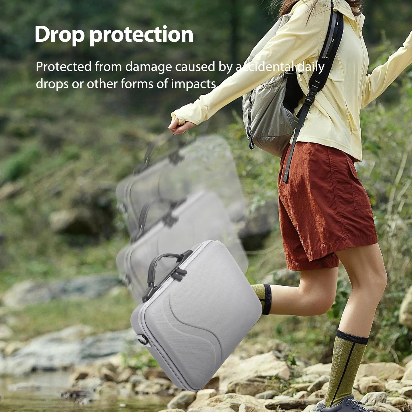 Carrying Case for GoPro Hero 13 12 11 10 9 8 7 for dji osmo action 6 5 Camera Hard Organizer Case Carrying Bag Accessories