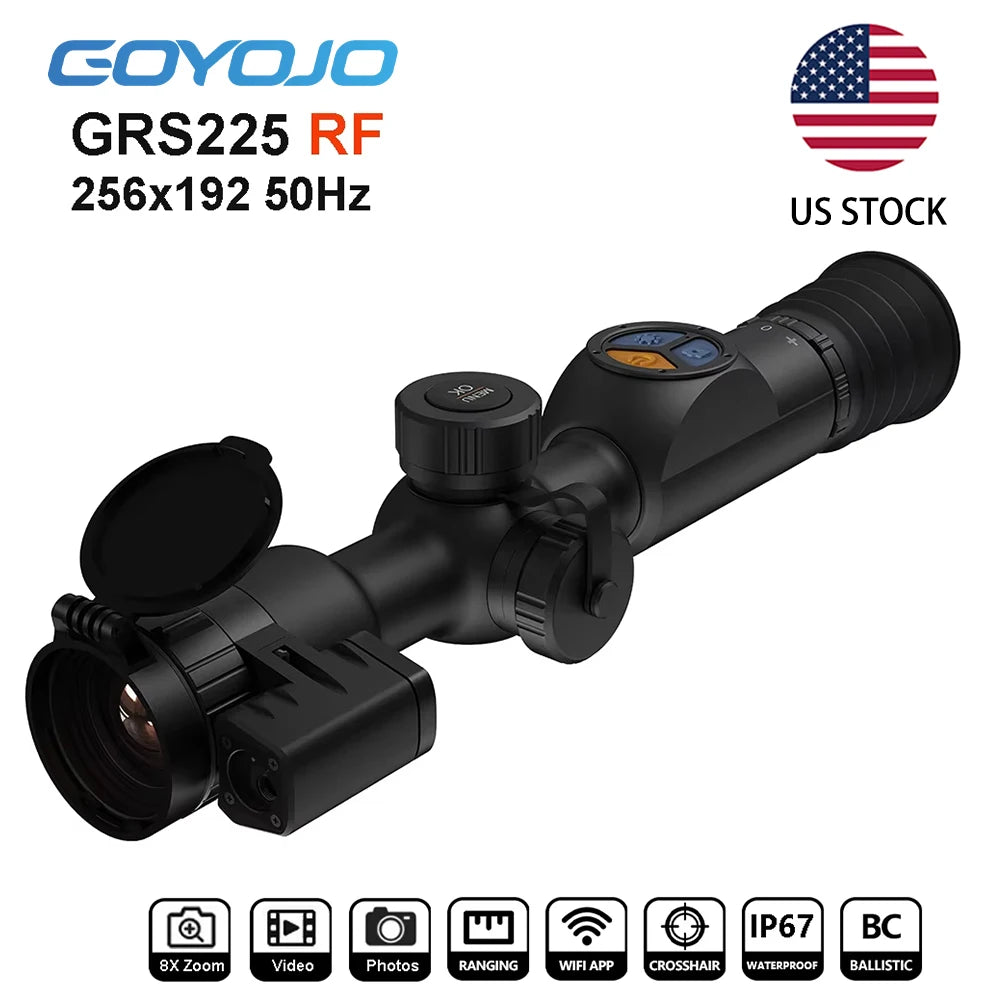 GOYOJO Digital Thermal Scope With Rangefinder And WiFi