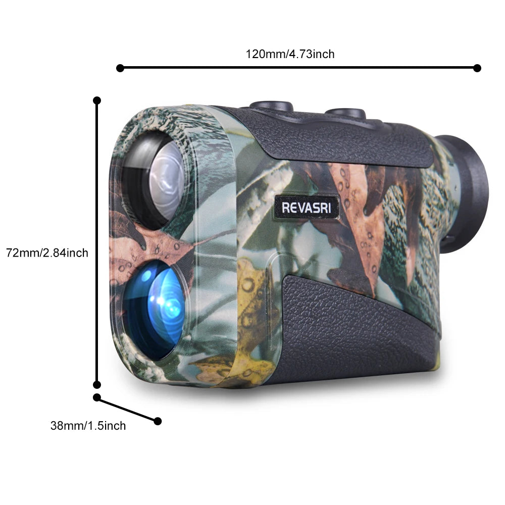 REVASRI Golf Rangefinder With Slope Switch And Flag Lock