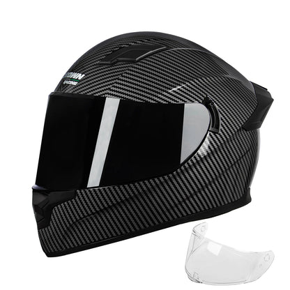 Crown Racing F700 Full Face Motorcycle Helmet DOT FMVSS 218