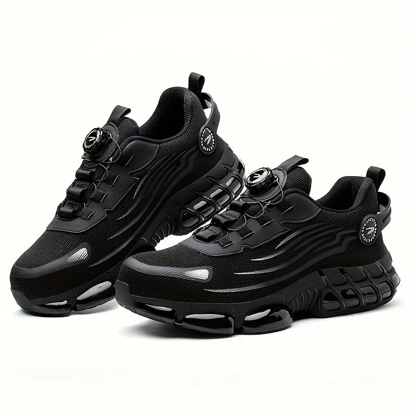 Men's Steel Toe Puncture Resistant Safety Shoes With Air Cushion