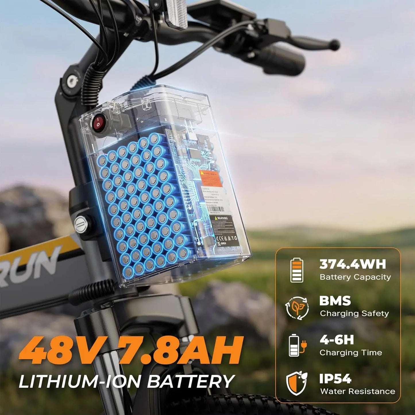 Peak Folding Ebike 750W 20 MPH 50 Mile Range