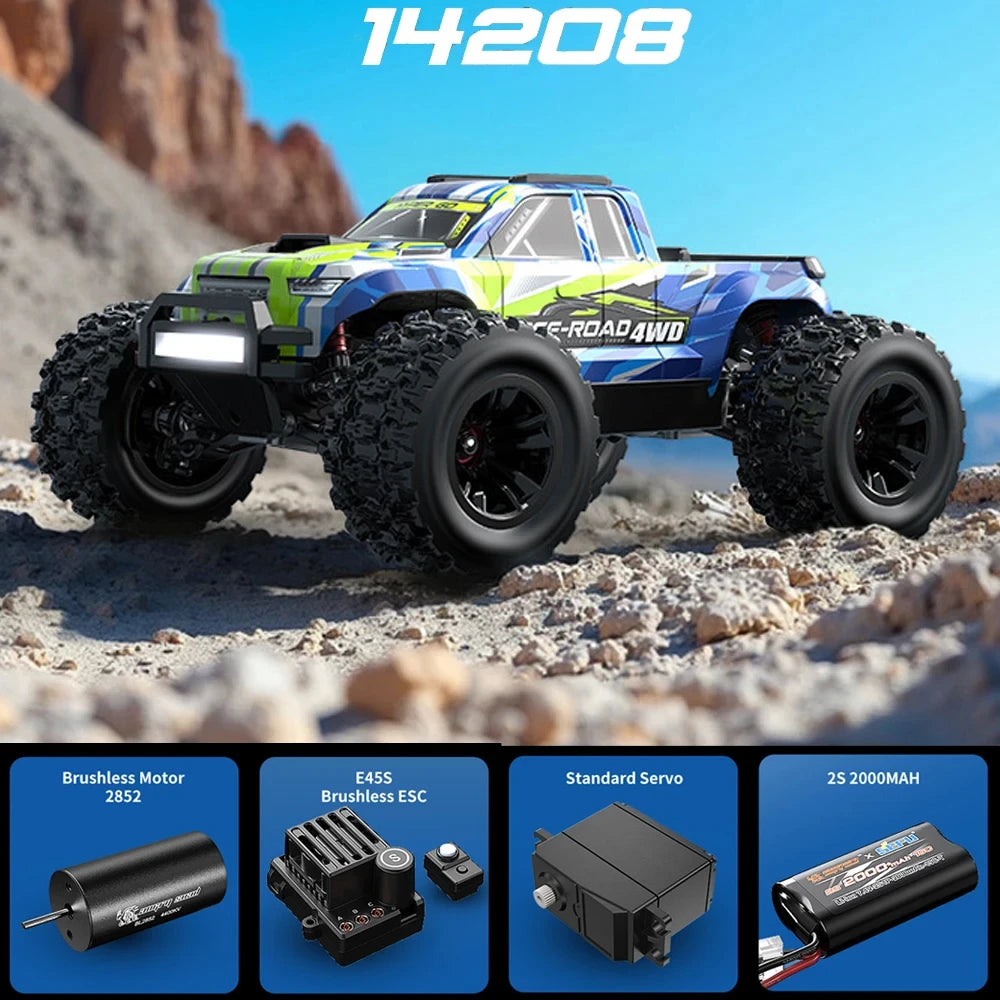 Jyscend Hyper Go MJX RC Car Brushless Remote Control 4WD