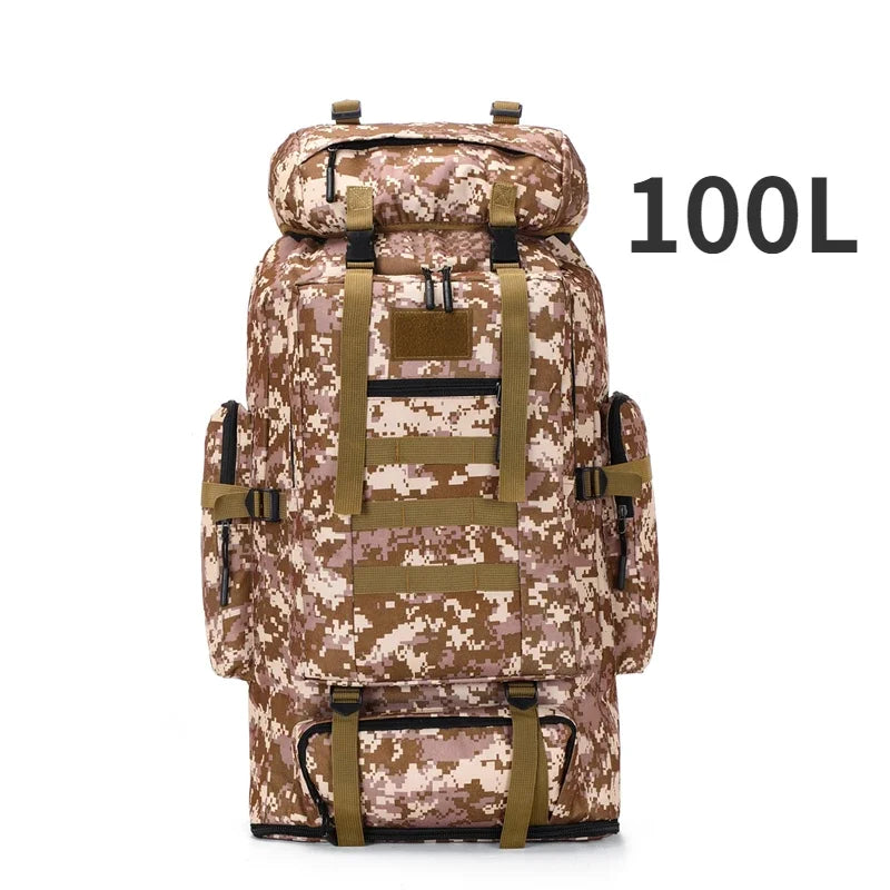 Mountaineering Backpack Tactical Bag Outdoor Hiking