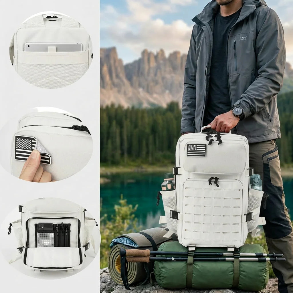 ReFire Gear Molle Tactical Backpack For Camping And Travel