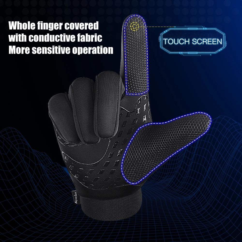 Winter Touchscreen Gloves Unisex Waterproof Windproof Non Slip