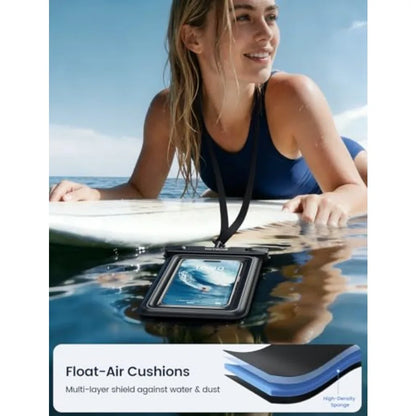 IP68 Floating Waterproof Phone Pouch with Lanyard for Smartphones