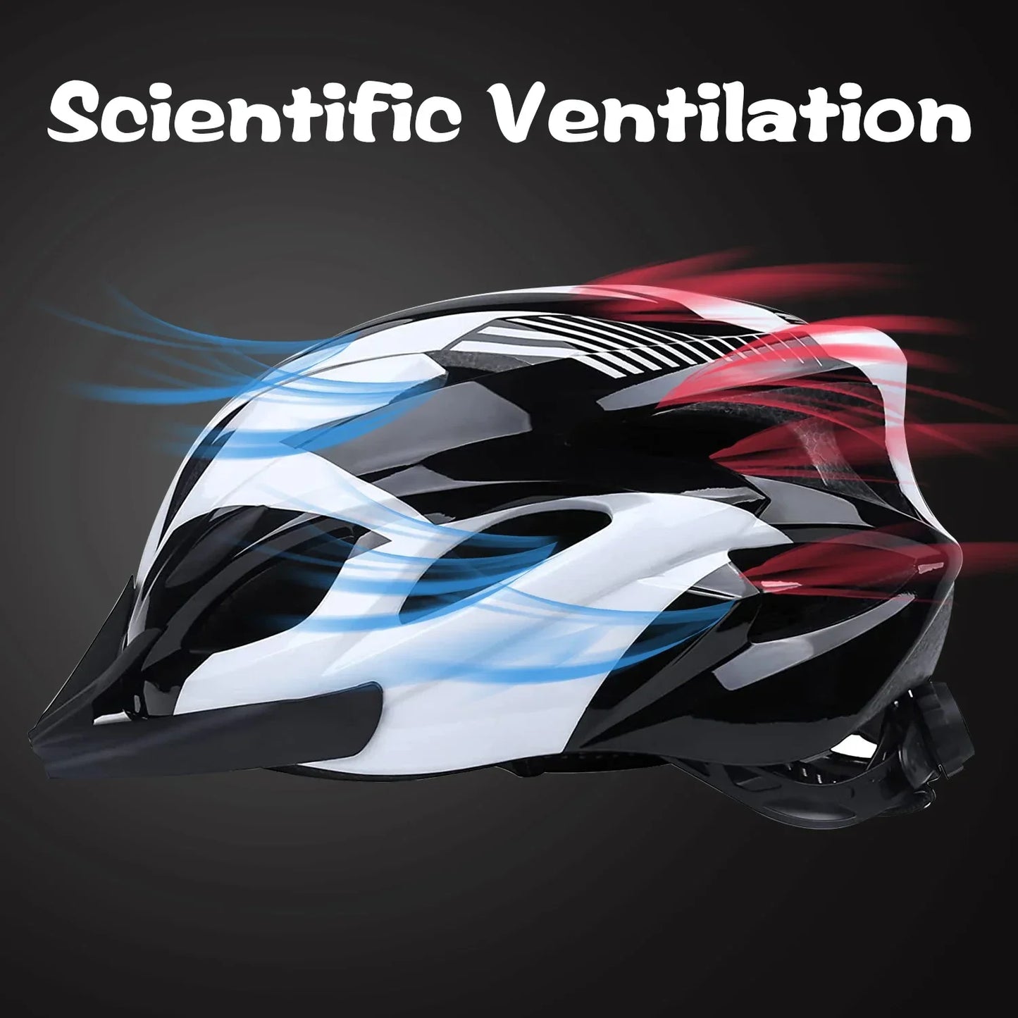 Road Bike Helmet with Detachable Visor Cycling Helmet Adult Men Women MTB Bicycle Helmet CE Certified Safety