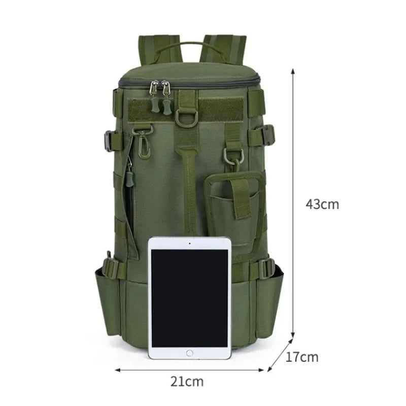 Multifunctional Fishing Backpack With Rod Storage For Outdoor Gear