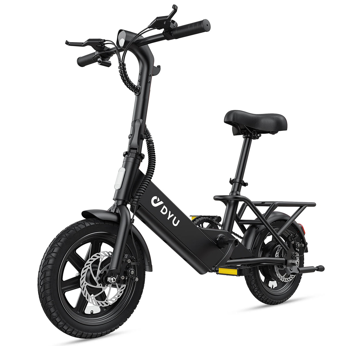 Dyu Folding City Electric Bicycle 500W Motor 36V Battery