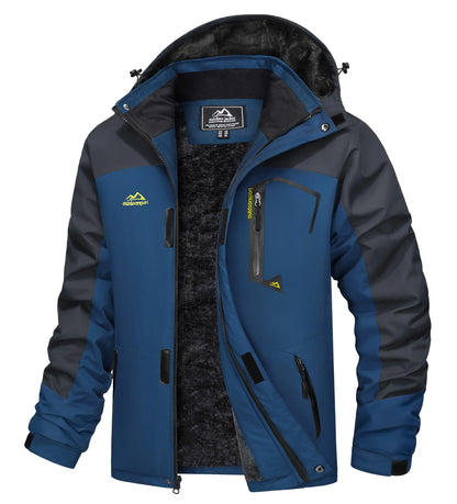 Cavva Men Water Resistant Fleece Lined Winter Ski Jacket