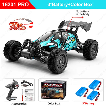 Teeggi 1:16 4WD RC Off-Road Cars & Monster Trucks with LED Lights