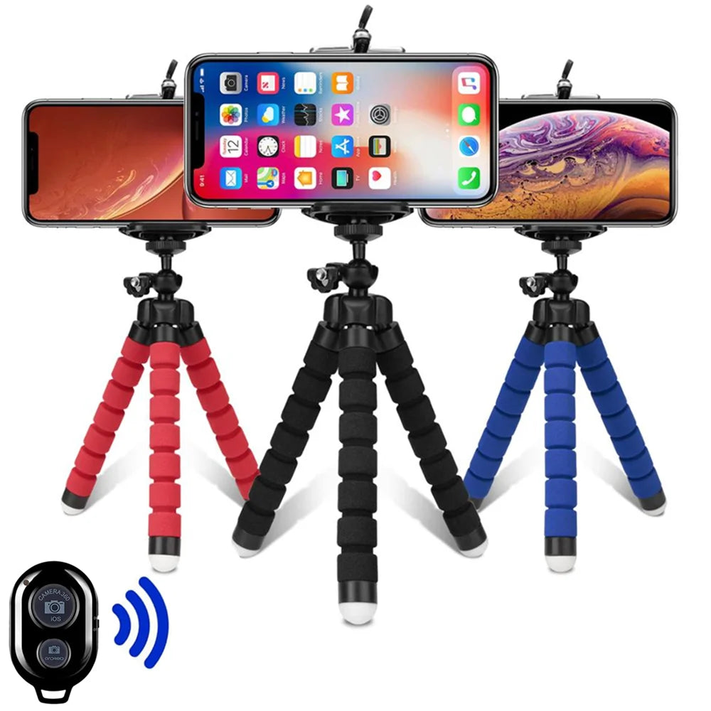 Flexible Phone Tripod Holder For Smartphone Mini Octopus Stand