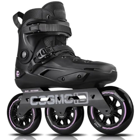 Unisex Inline Skate High Performance Three-Wheel 110mm Metal Frame