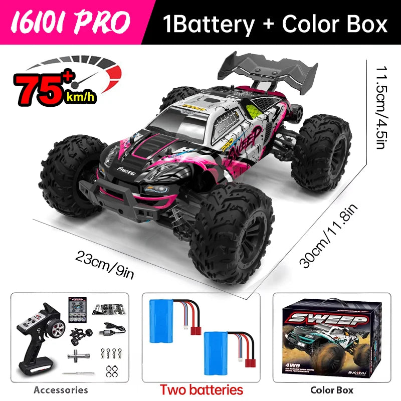 WLtoys 16101 Pro 4WD RC Car With High Speed Performance