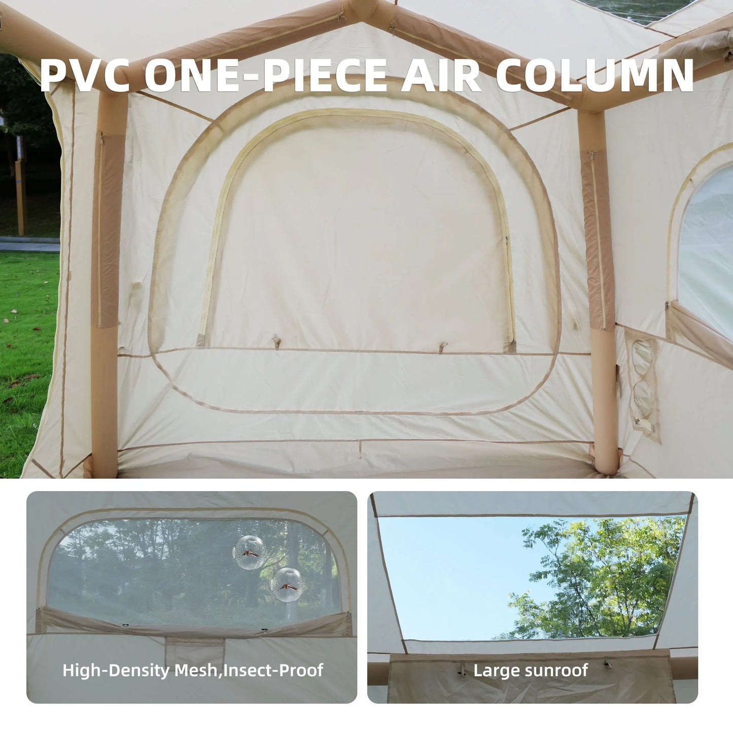 Inflatable SUV Camping Tent With Easy Setup And Waterproof Glamping