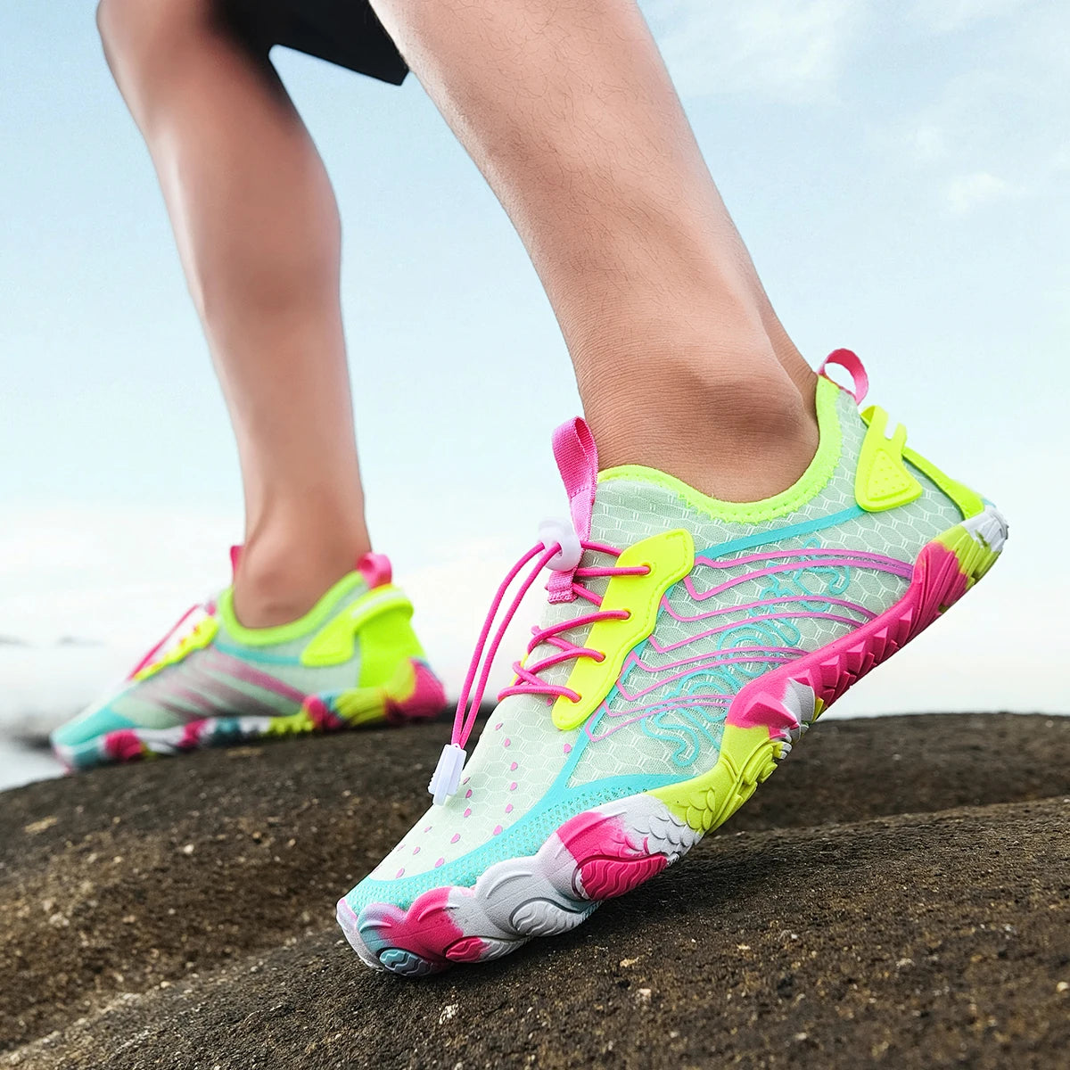 Quick Dry Barefoot Water Shoes for Swimming Hiking and Beach