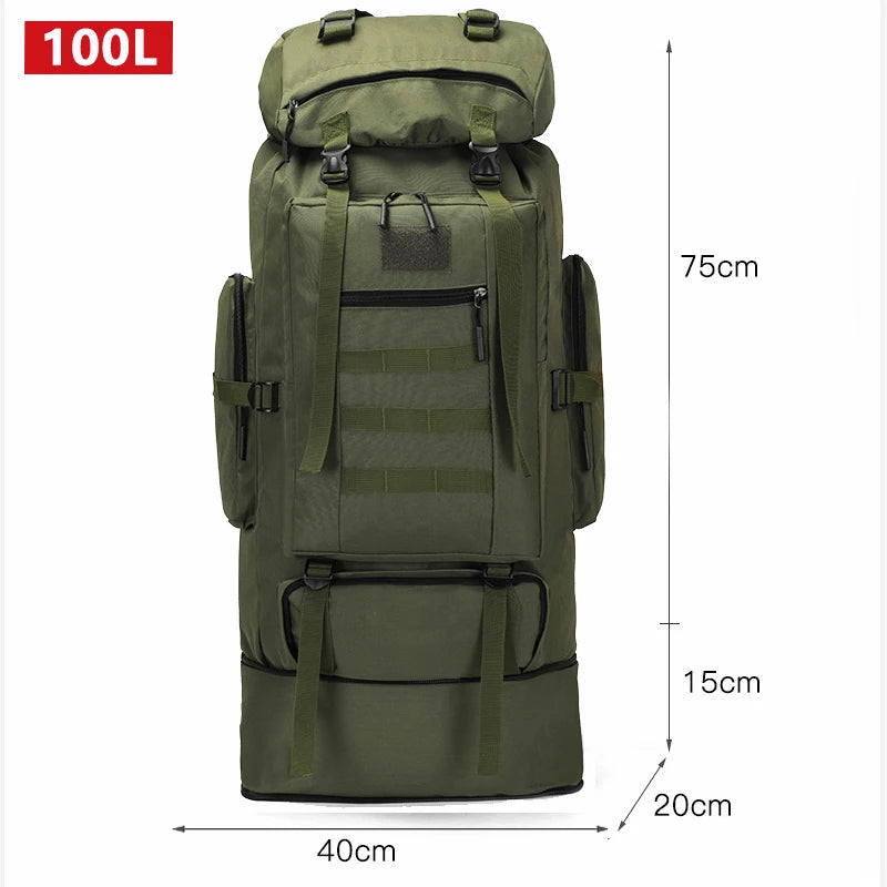 Mountaineering Backpack For Hiking And Outdoor Travel