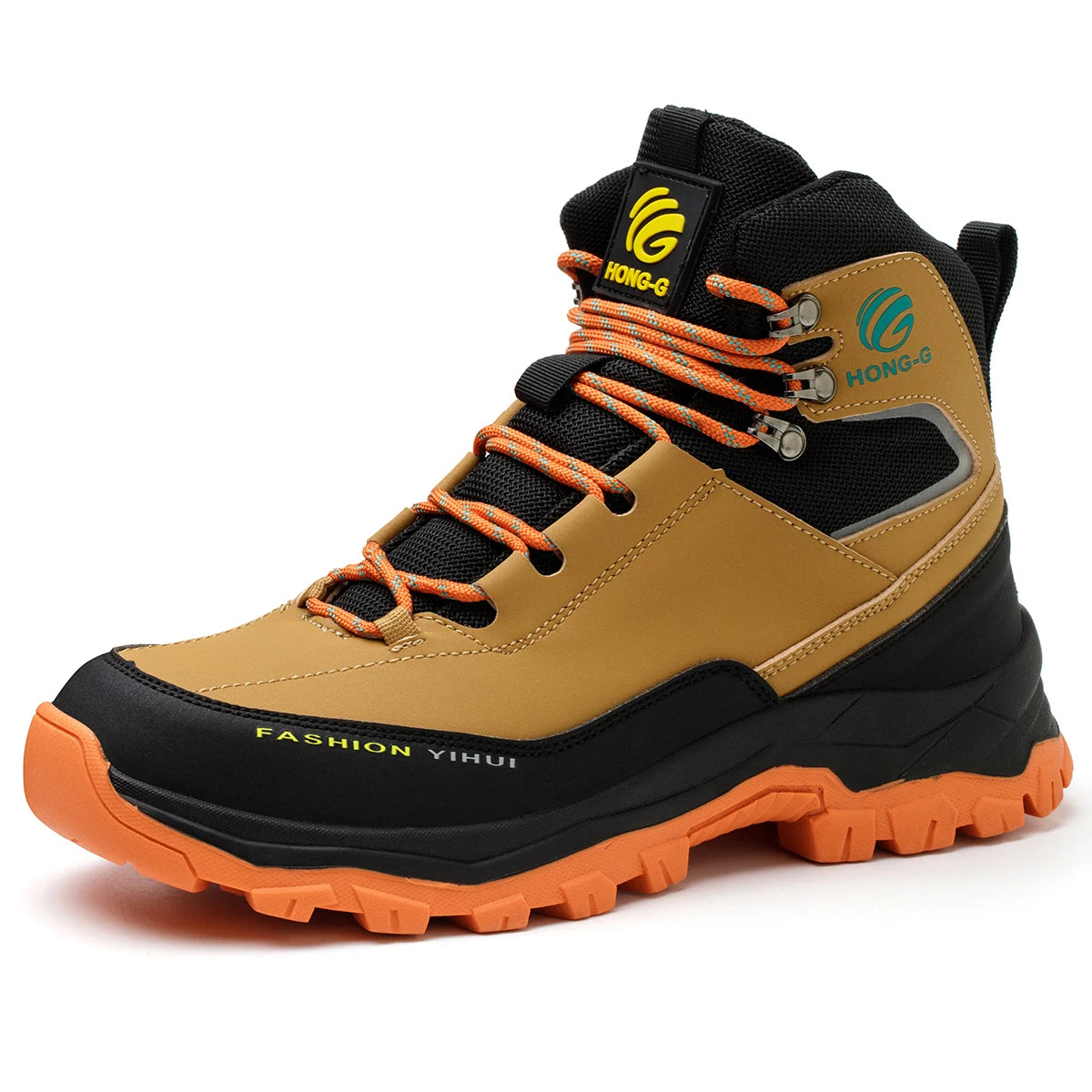 Veigar Men Steel Toe Work Boots Anti Puncture Safety Footwear
