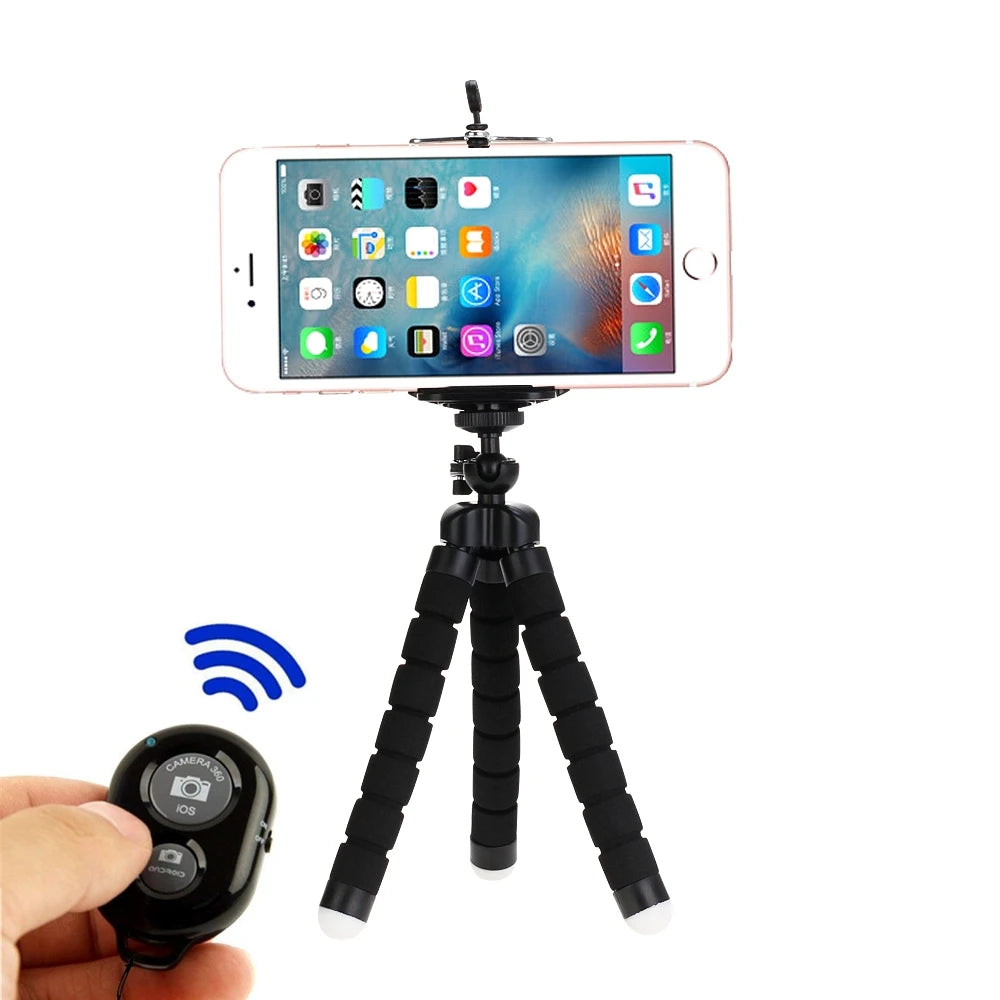 Flexible Phone Tripod Holder For Smartphone Mini Octopus Stand