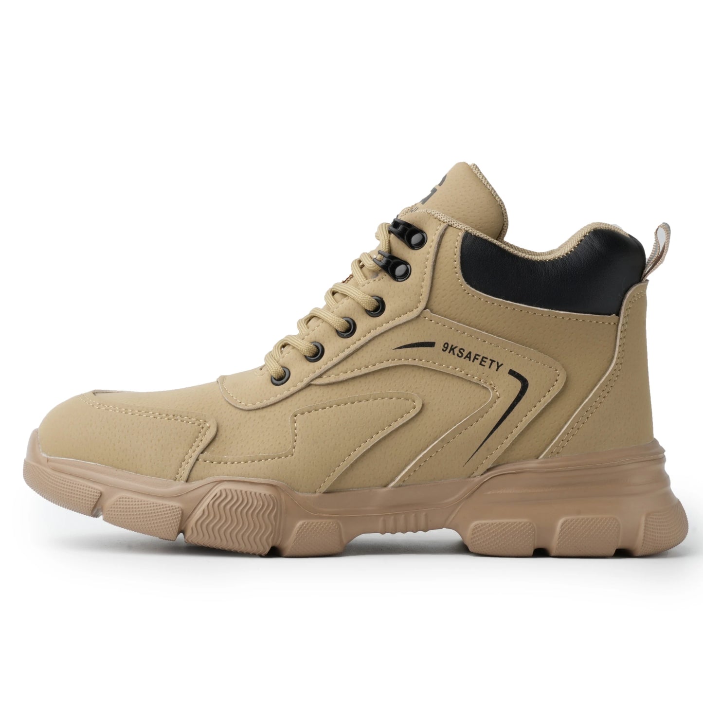 Impact Resistant Steel Toe Safety Boots For Construction Labor